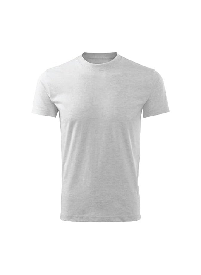 10 pcs Adult Round Neck Combed Men's T Shirt 190 GSM Pure Cotton Basic Colors