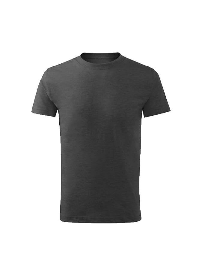 10 pcs Adult Round Neck Combed Men's T Shirt 190 GSM Pure Cotton Basic Colors