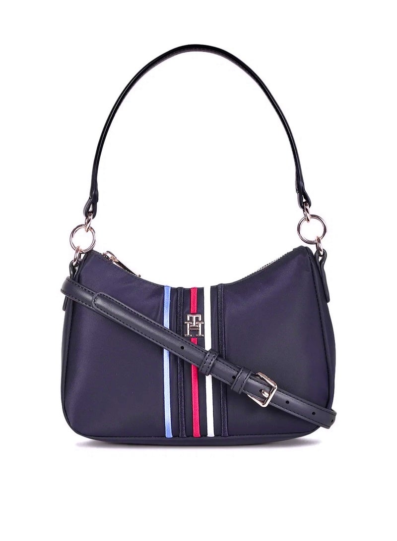 Tommy Hilfiger Plus Solid Poppy Shoulder Bag