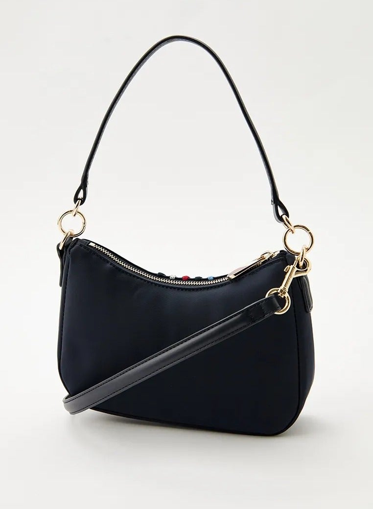 Tommy Hilfiger Plus Solid Poppy Shoulder Bag