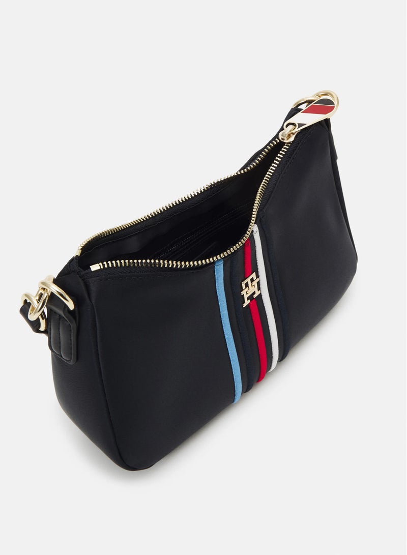 Tommy Hilfiger Plus Solid Poppy Shoulder Bag