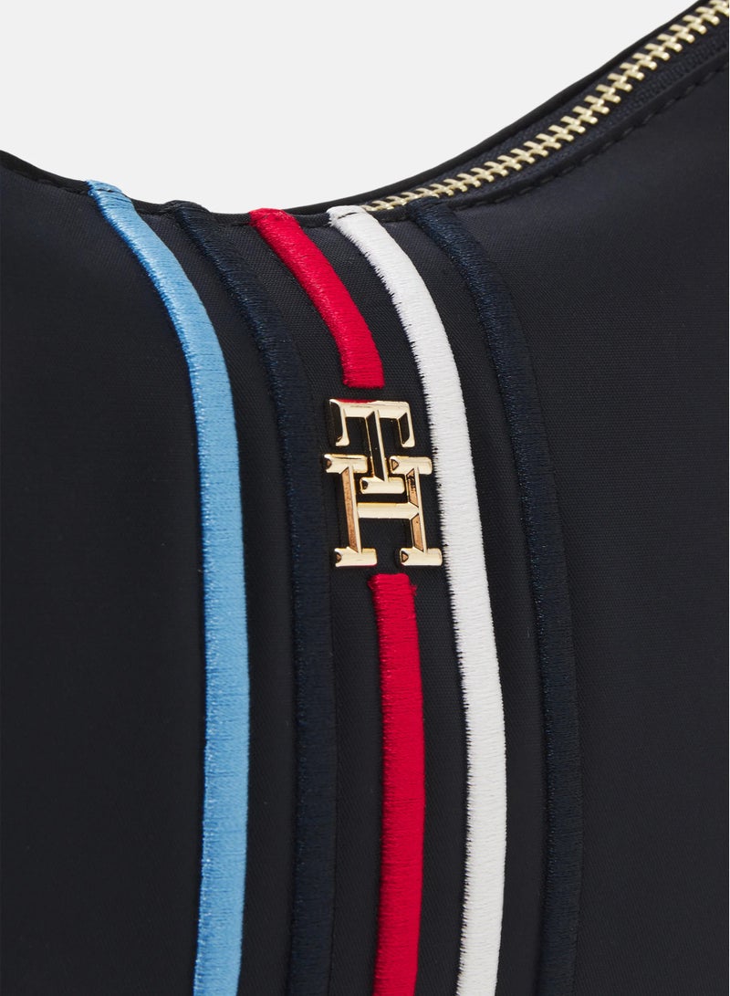 Tommy Hilfiger Plus Solid Poppy Shoulder Bag