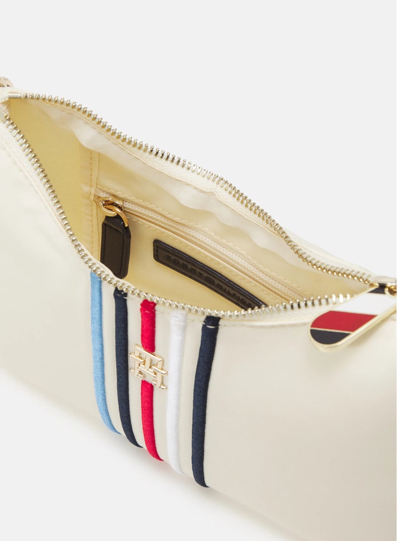 Tommy Hilfiger Plus Solid Poppy Shoulder Bag