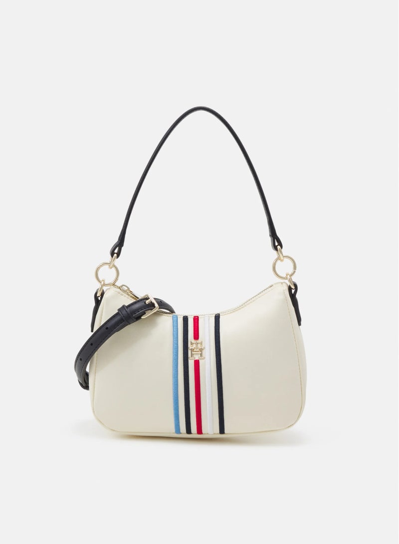 Tommy Hilfiger Plus Solid Poppy Shoulder Bag