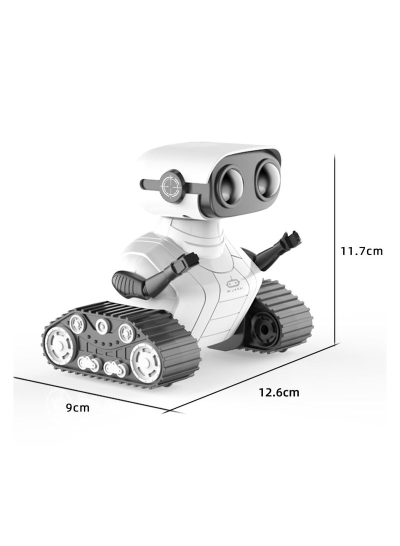 Intelligent cute with LED eyes robot language and music remote control toy robot for kids to play with fun