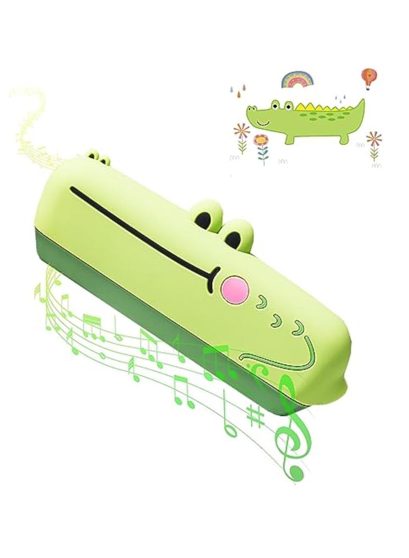 Harmonica for Kids, Key of 16-Hole Diatonic Harmonica with Protective Cover - Perfect Musical Instrument Toy for Boys and Girls Beginners, Ideal Birthday Gift and Party Fun