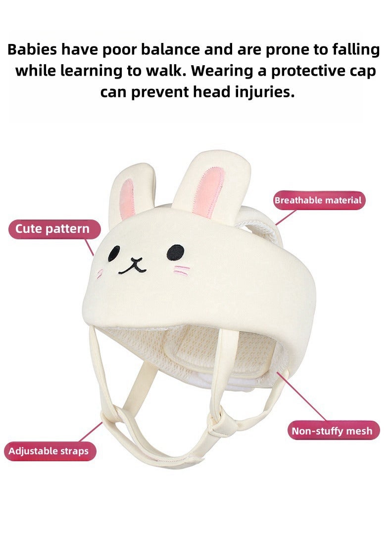 Baby Head Protector Cushion Pillow Toddler Breathable Safety Protect Hat, with Adjustable Straps for Infant Toddlers and kids Learn to Walk