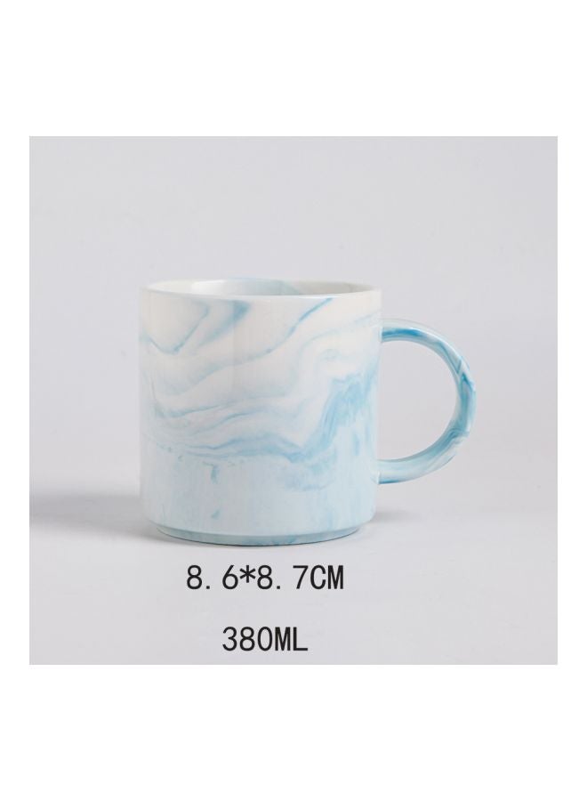 Ceramic Mug Blue/White 8.6x8.7cm