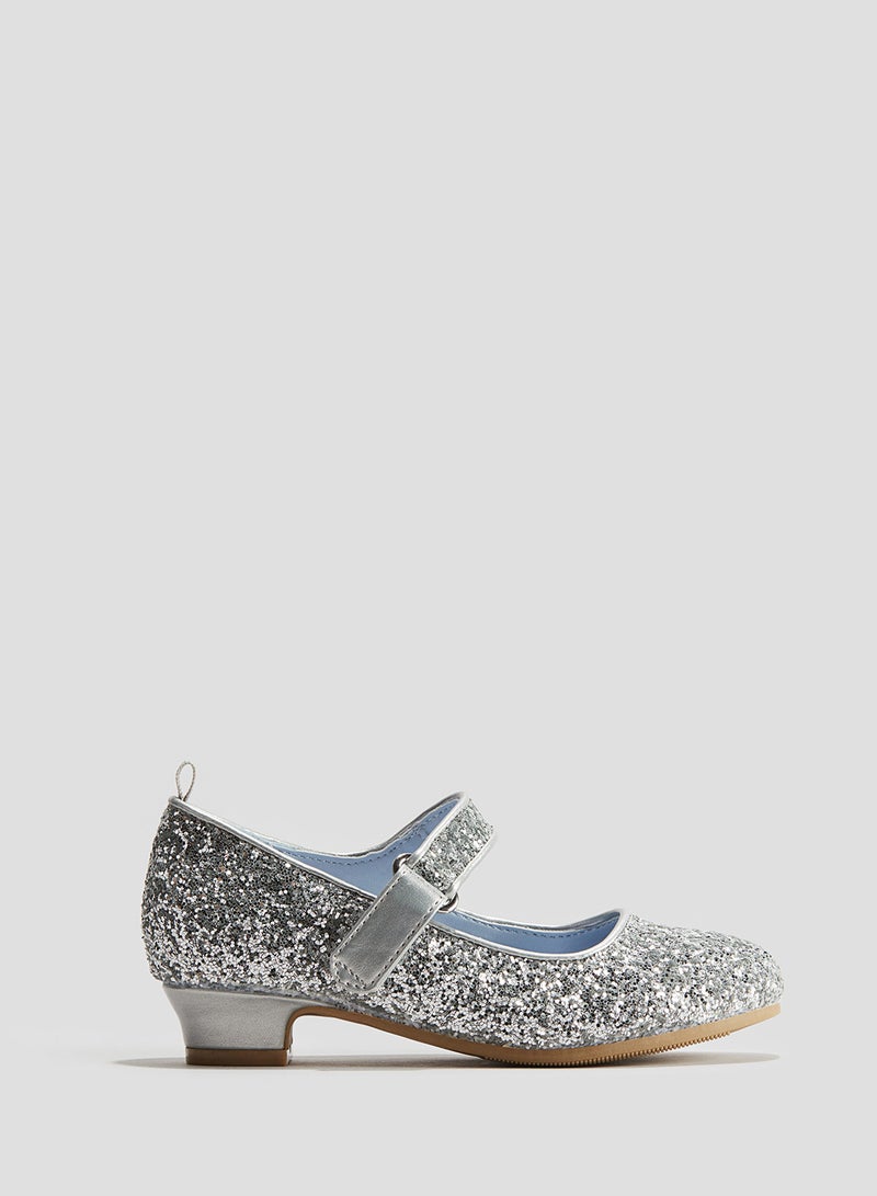 Kids Glittery Dressing-Up Shoes