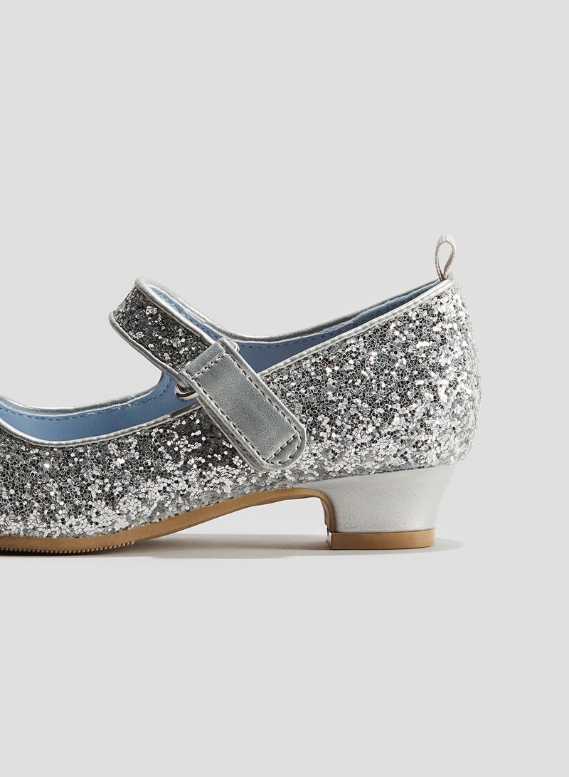 Kids Glittery Dressing-Up Shoes