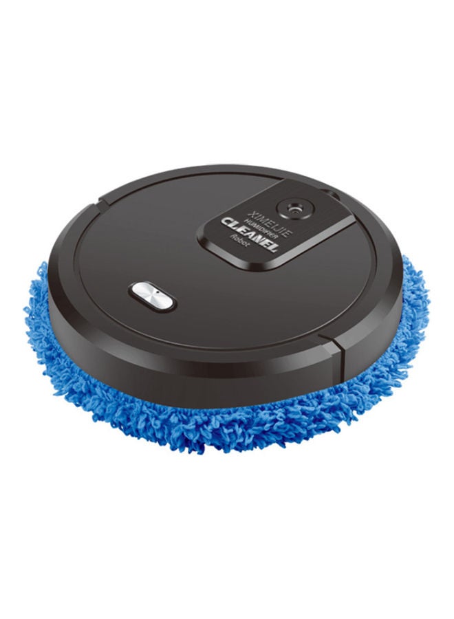 3-in-1 Robot Automatic Rechargeable Sweeping Mopping Cleaner Black/Blue