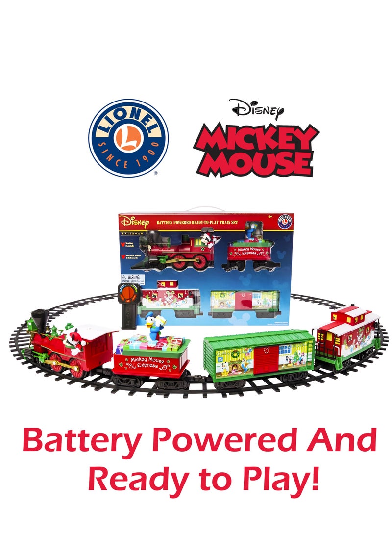 Disney Mickey Mouse Ready-to-Play Remote Controlled Express Train Gift Set 712081