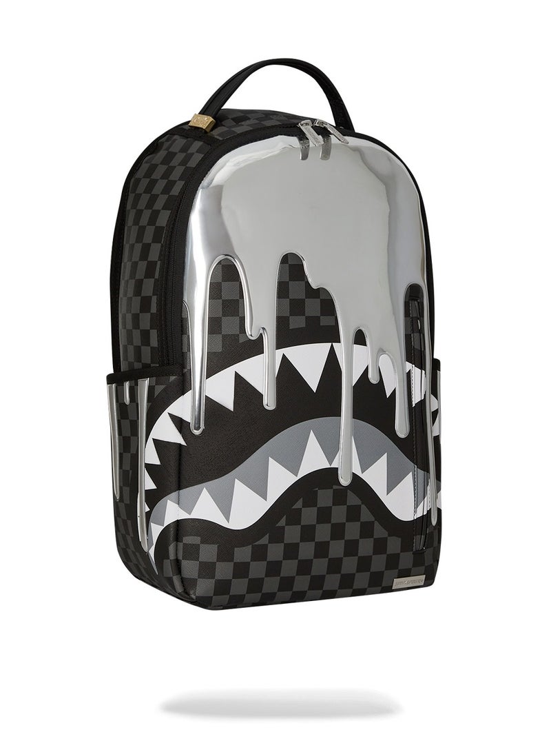 METALLIC DRIP SHARKS IN PARIS DLXSV BACKPACK