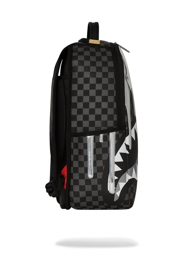 METALLIC DRIP SHARKS IN PARIS DLXSV BACKPACK