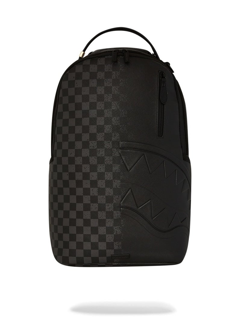 SPRAY SPRITZ GREY CHECK BLACK DLXSV BACKPACK