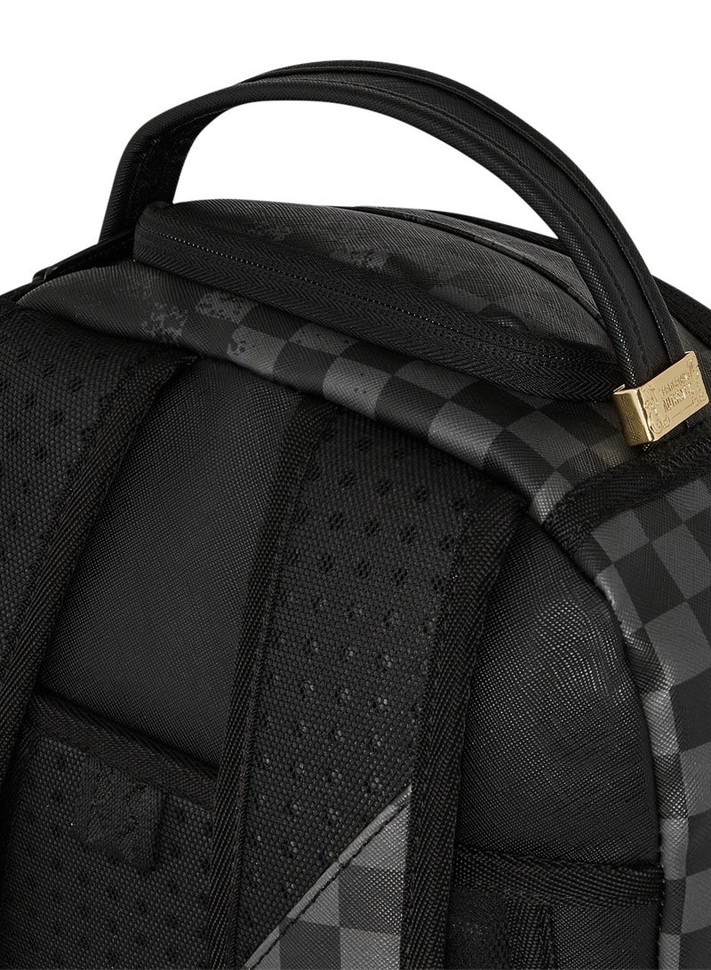 SPRAY SPRITZ GREY CHECK BLACK DLXSV BACKPACK