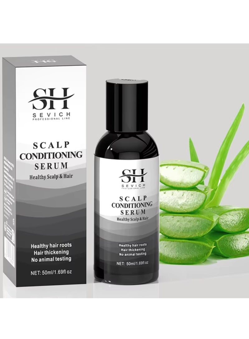 50ml Scalp Conditioning Serum Increase Hair Density and Strengthen Hair Follicles Healthy Scalp and Hair Roots Hair Thickening Conditioning Cream Serum Hair Scalp Conditioner