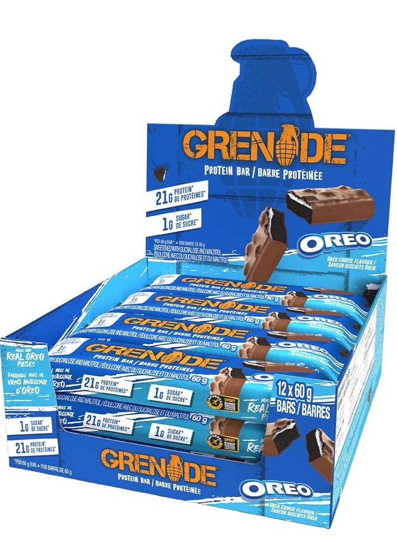 Grenade Bar Oreo 12x60g