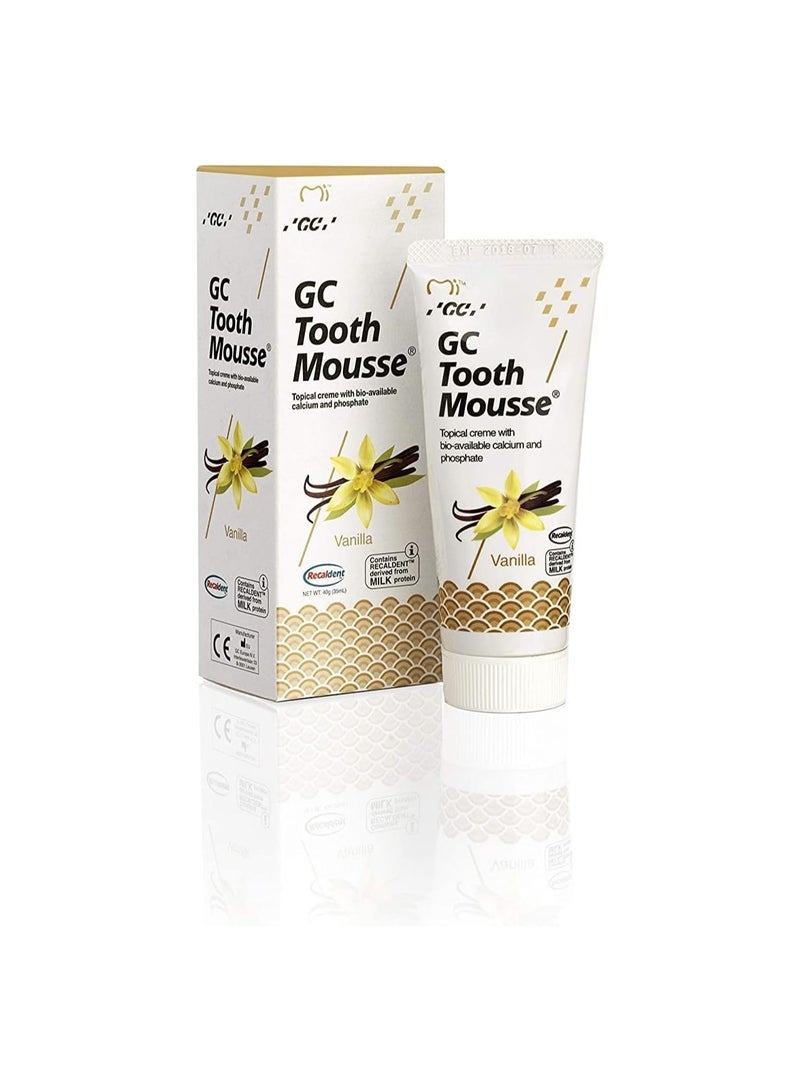 GC Europe Tooth Mousse (Vanilla Flavor)