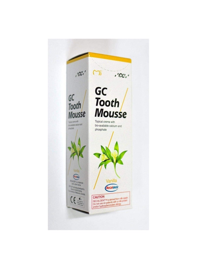 GC Europe Tooth Mousse (Vanilla Flavor)