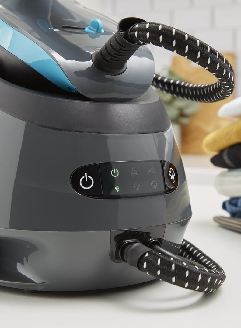 Steam Generator Iron 1.6L 3000W Auto clean Technology, Blue, 332103