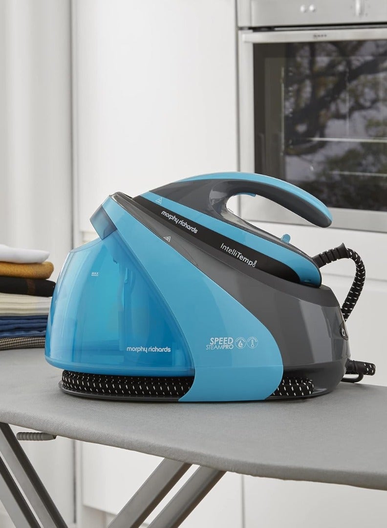 Steam Generator Iron 1.6L 3000W Auto clean Technology, Blue, 332103
