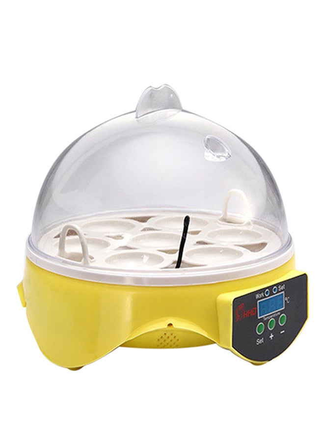 7 Eggs Automatic Turning Incubator ZM436701 Yellow