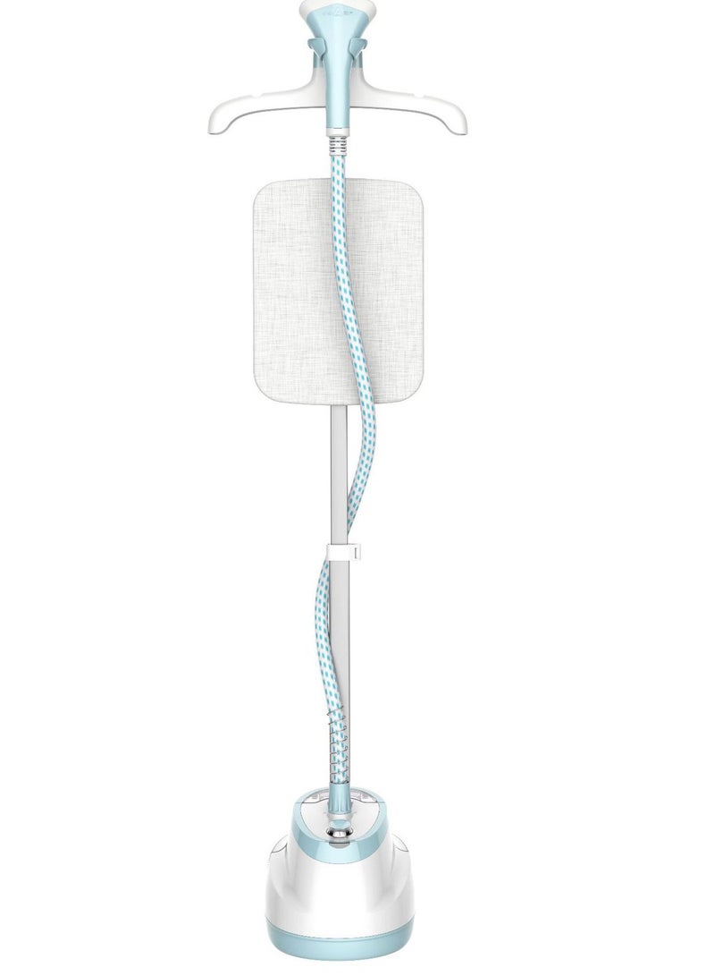 Garment Steamer with Detachable water Tank Adjustable Telescopic Pole & 35g/min Steam Flow 1.8 L 1800 W Light Green