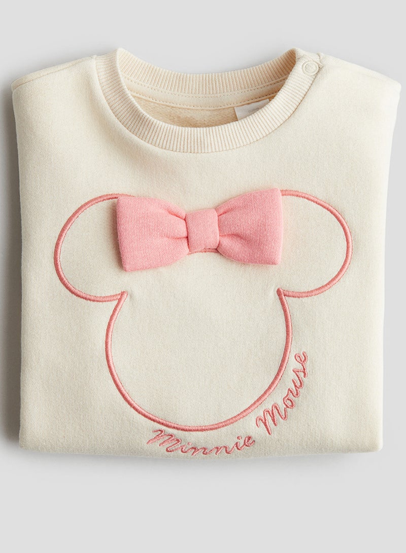 Bow-Detail Sweatshirt