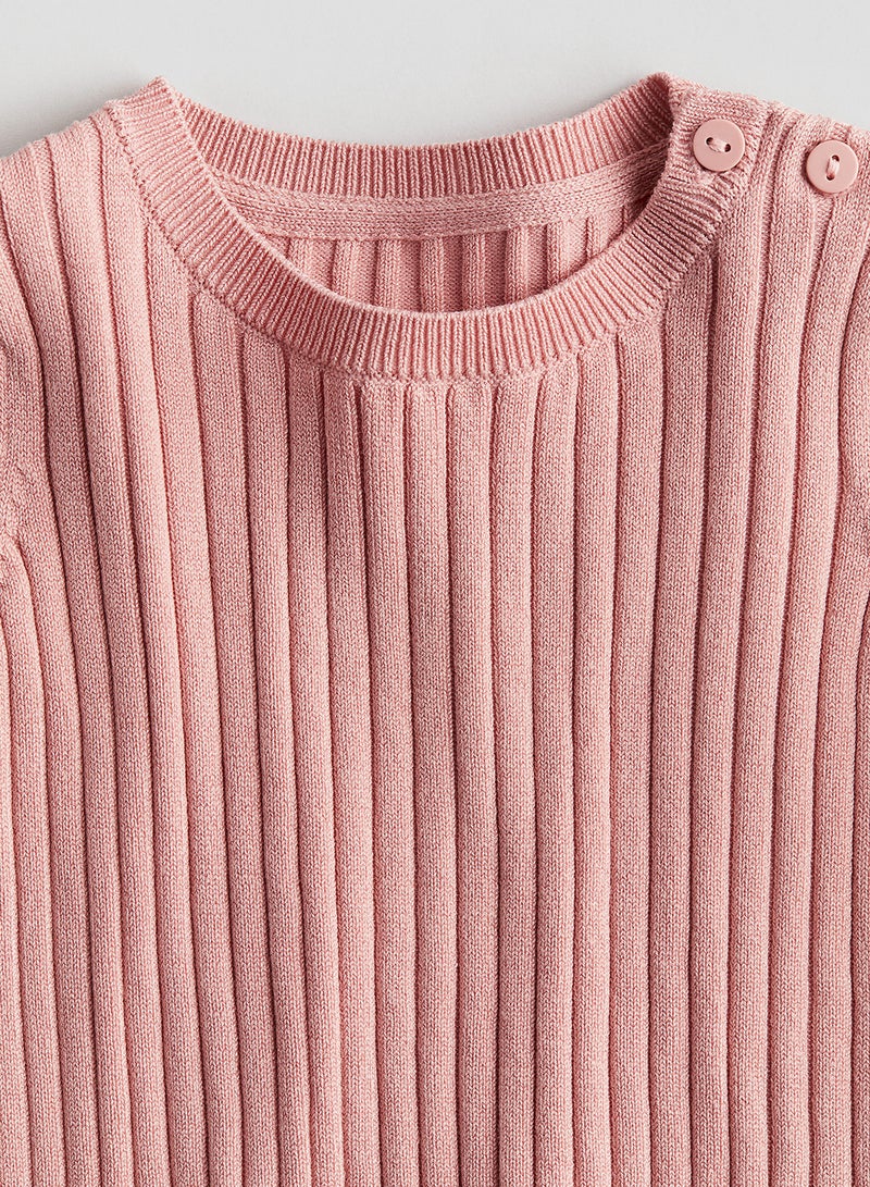 Rib-Knit Jumper