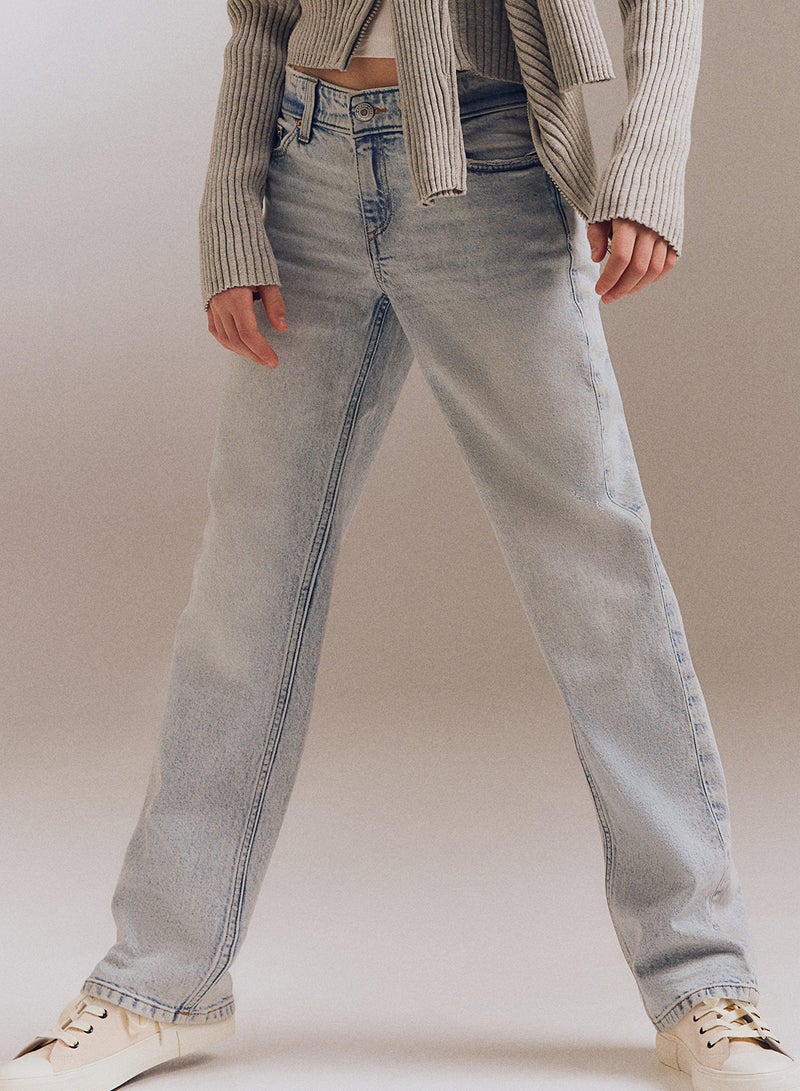 Straight Leg Jeans