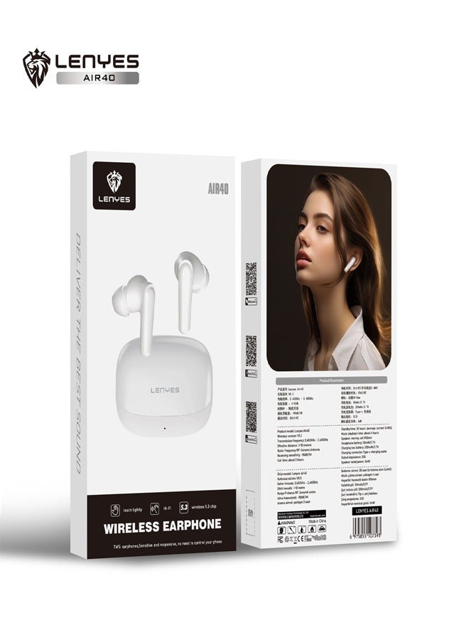 Lenyes AIR40 True Wireless Bluetooth Earbuds