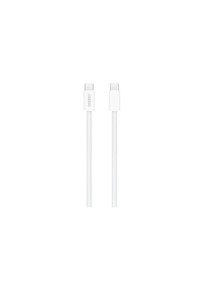 OTEETO OTCL01 Type-C to Lightning Cable (White) – Fast Charging and Versatile Connectivity