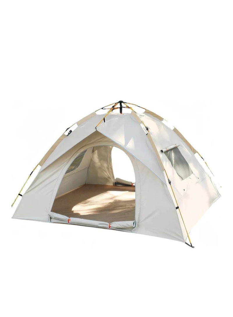 2-3 Person Pop Up Camping Tent 3000mm Waterproof Easy To Set Up Mosquito Windows Lightweight To Carry Hiking Picnic Camping