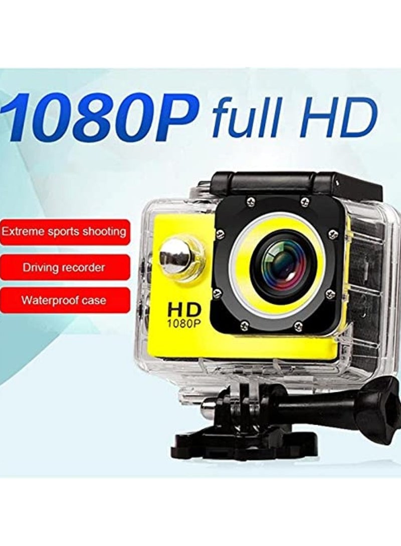 Sport Action Camera 2 inch LCD Screen 16 MP Full HD 1080P