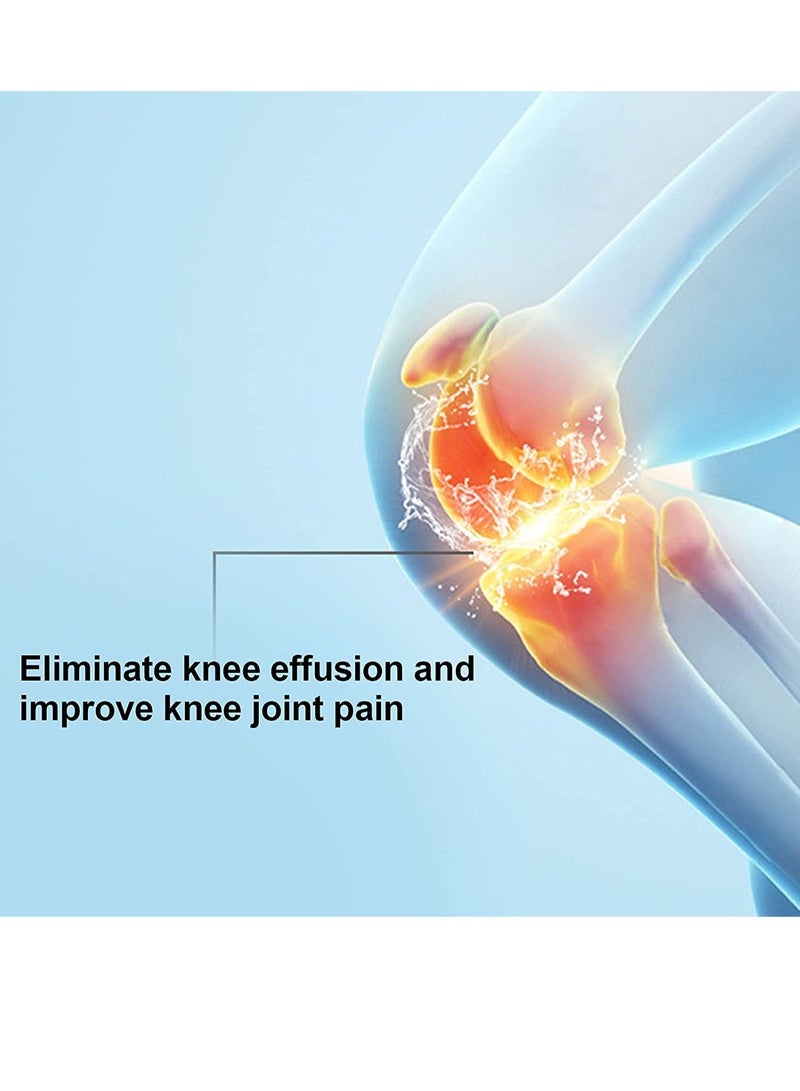 Cordless Knee Massager, FDA Registered, Infrared Heat and Vibration Knee Pain Relief for Swelling Stiff Joints, Stretched Ligament and Muscles Injuries, August 2022 Longer Knee Straps