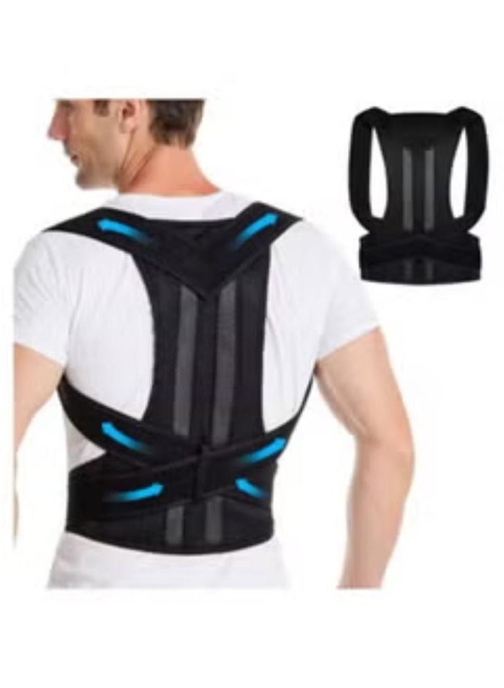 Posture Corrector, Back Brace, Back Lumbar and Upright back Support Breathable Back Straightener Back Posture Corrector for Men and Women Improve Pain Relief for Back Neck and Shoulder Prevent