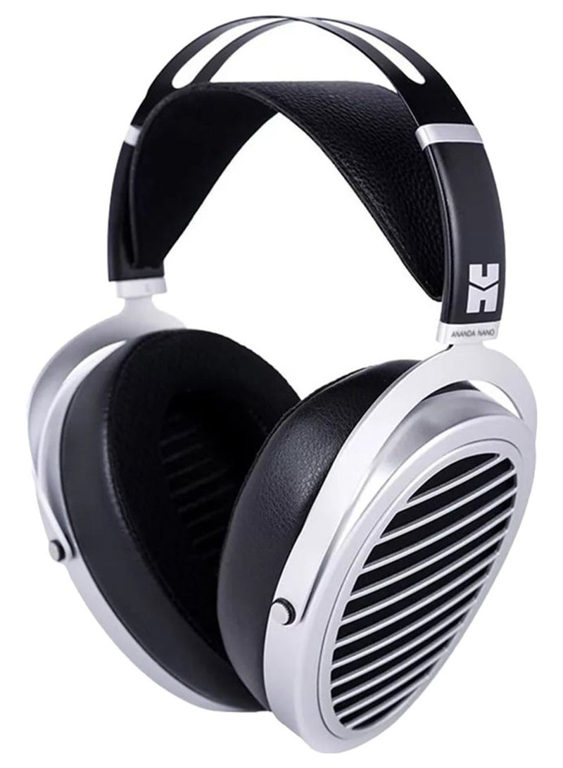 HIFIMAN ANANDA NANO Planar Audiophile Wired Over Ear Headphones Silver