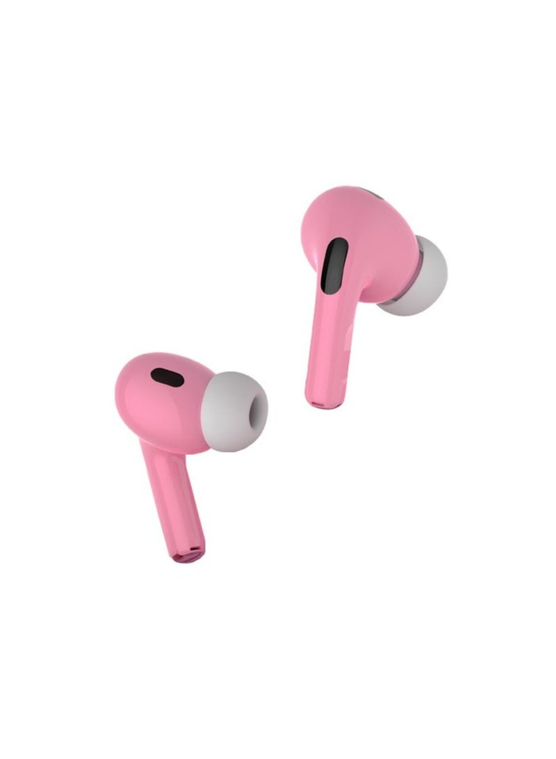 Blue Earbuds Pro2 Touch Display - ANC + ENC_Pink