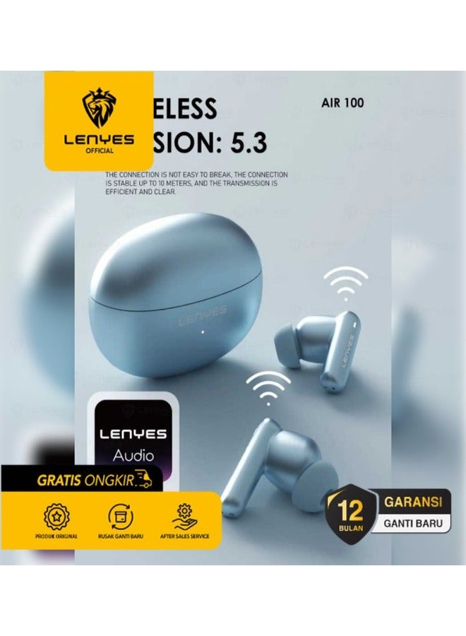 Lenyes Air100 Milano Active Noise Cancelling Wireless Earbuds - Bluetooth 5.3 - Premium Sound Quality