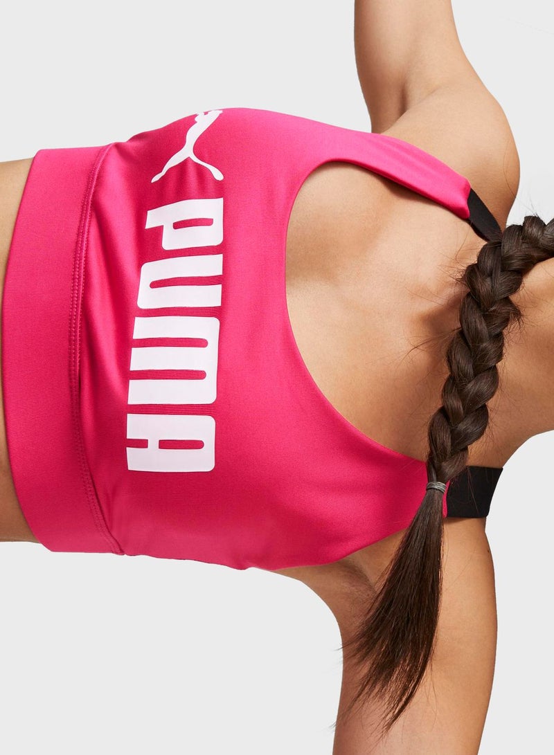 Fit Logo Mid Impact Bra