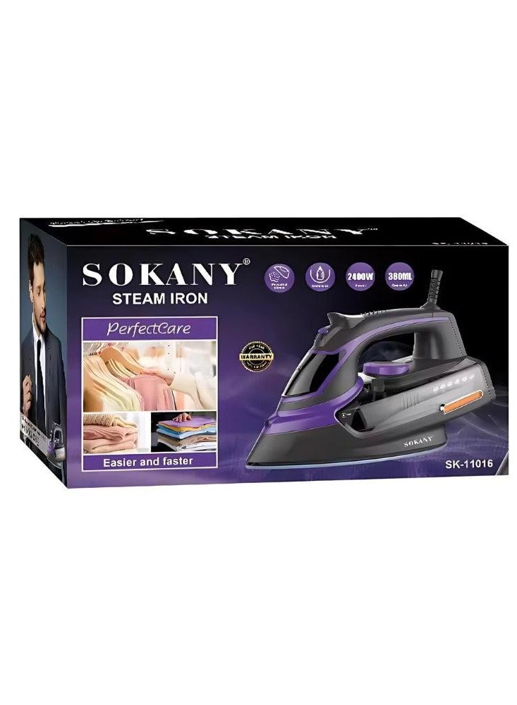 Sokany Steam Iron 2400W 380ml SK-11016