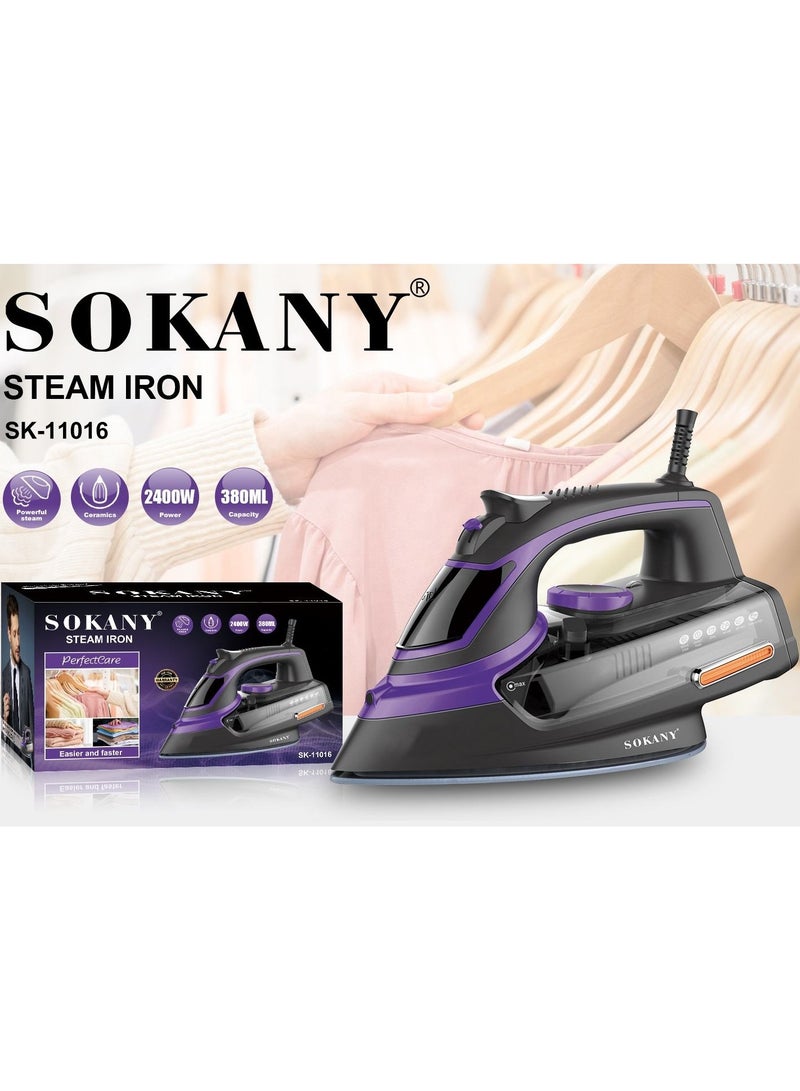 Sokany Steam Iron 2400W 380ml SK-11016