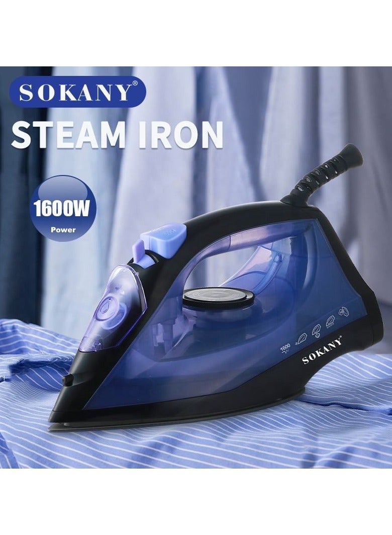 Sokany 11004 High Quality Seller Hand Held Electric Steam Iron Steamer