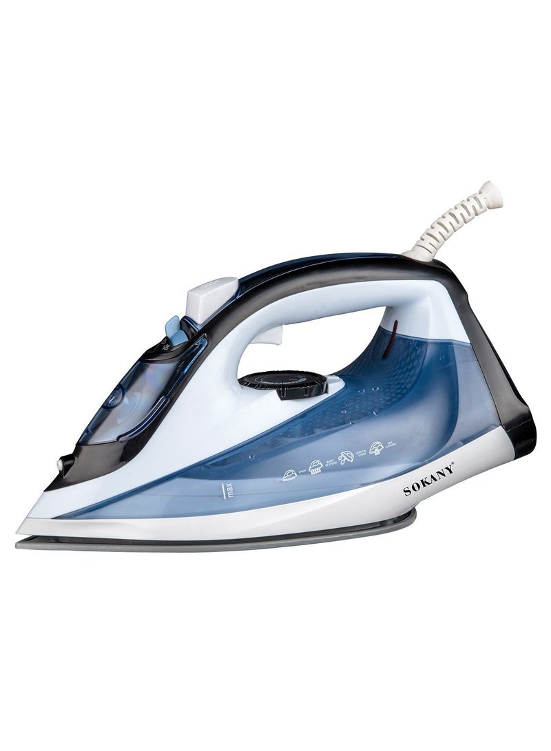 Sokany SK-11026 2100W Electric Iron Automatic Clothes Steam Garment Steam Household Appliances Dry Spray Function Steam Iron