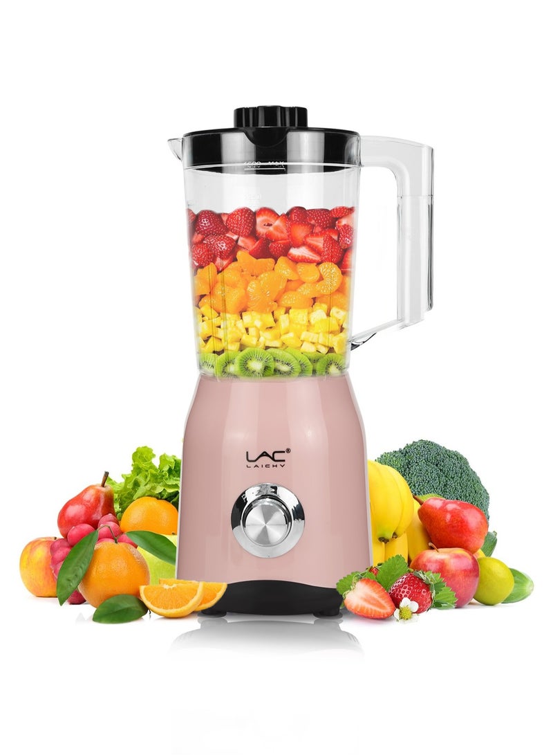 Blender for Smoothies,300W Personal Blender and Grinder Combo for Kitchen with a 1.5L Portable Smoothie Cups,Shakes,Juices,Frozen Drinks and a Coffee Cup with Seal Cover for Coffee Beans