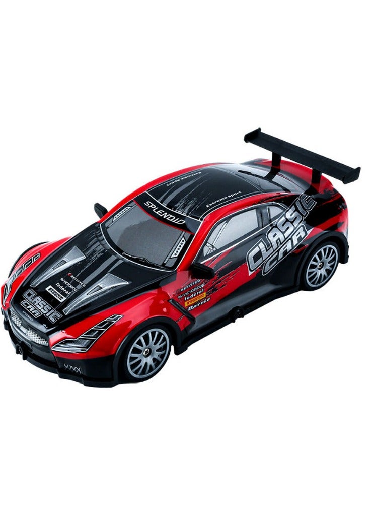 Cross-border 2.4G remote control car with cool lights, four-wheel drive high-speed drift racing car 1:20 children’s electric model toy