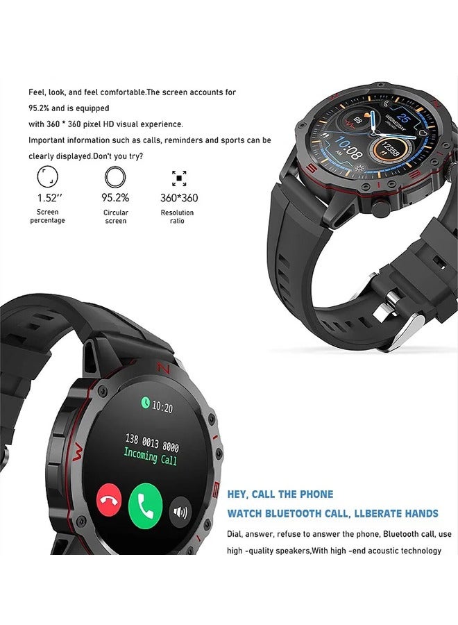 LENYES LW243 Waterproof Smart Watch with Fitness Tracker and Heart Rate Monitor