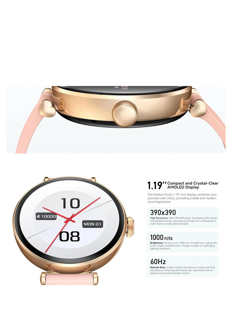 Kieslect Lady Calling Smartwatch Pura gold