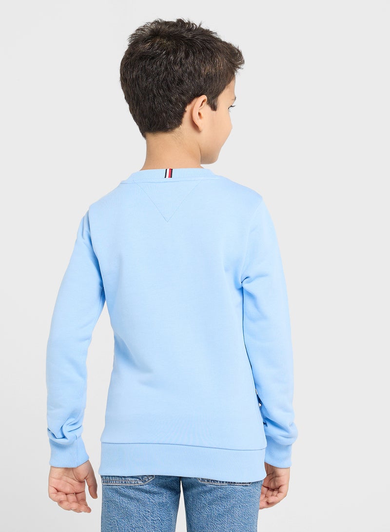 MONOTYPE FLOCK REG SWEATSHIRT